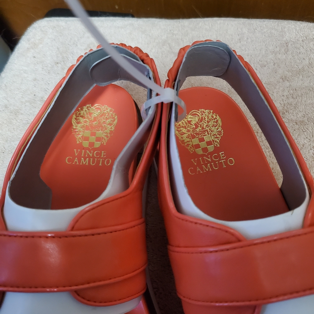 Women’s Orange Buckle Sport Sandals - Picture 4 of 5
